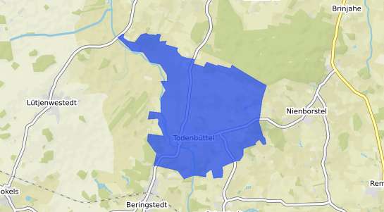 Bodenrichtwertkarte Todenbuettel