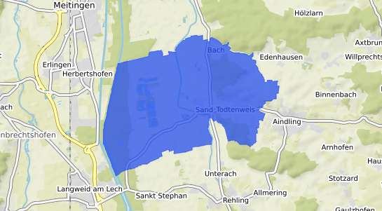 Bodenrichtwertkarte Todtenweis