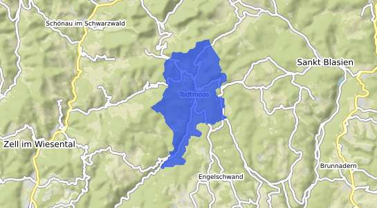Bodenrichtwertkarte Todtmoos