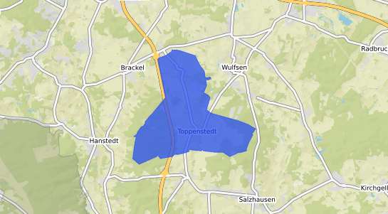 Bodenrichtwertkarte Toppenstedt