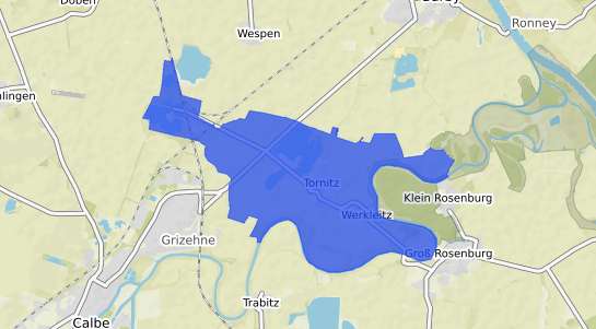 Bodenrichtwertkarte Tornitz b. Schoenebeck, Elbe