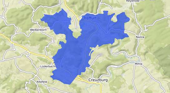 Bodenrichtwertkarte Treffurt