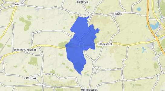 Bodenrichtwertkarte Treia b. Schleswig