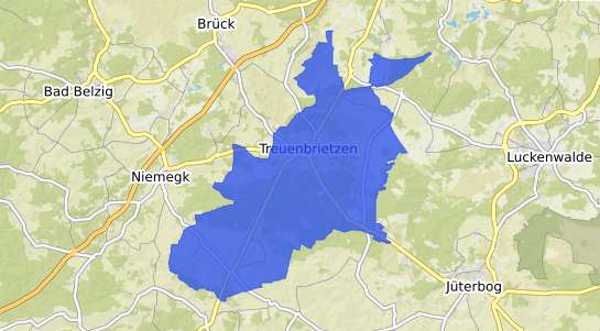 Bodenrichtwertkarte Treuenbrietzen