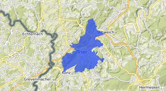 Bodenrichtwertkarte Trier
