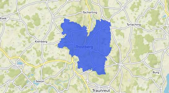 Bodenrichtwertkarte Trostberg