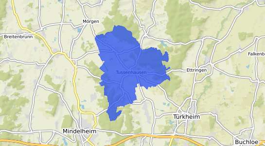 Bodenrichtwertkarte Tussenhausen