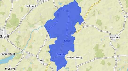 Bodenrichtwertkarte Twedt b. Schleswig
