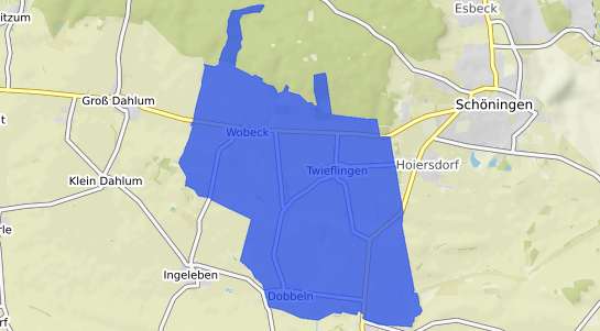 Bodenrichtwertkarte Twieflingen