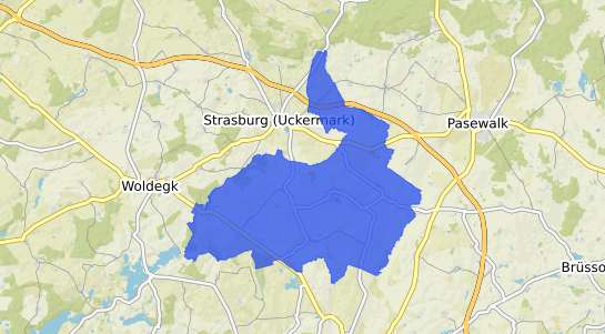 Bodenrichtwertkarte Uckerland