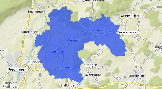 Bodenrichtwertkarte Unlingen