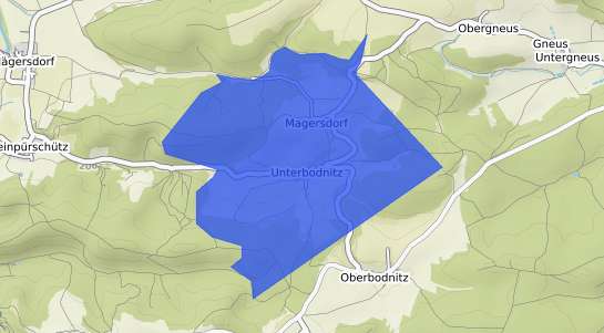 Bodenrichtwertkarte Unterbodnitz