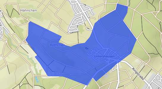 Bodenrichtwertkarte Untershausen