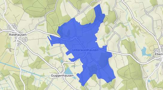 Bodenrichtwertkarte Unterwaldhausen