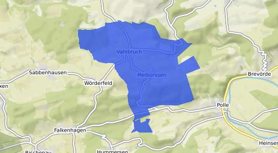 Bodenrichtwertkarte Vahlbruch