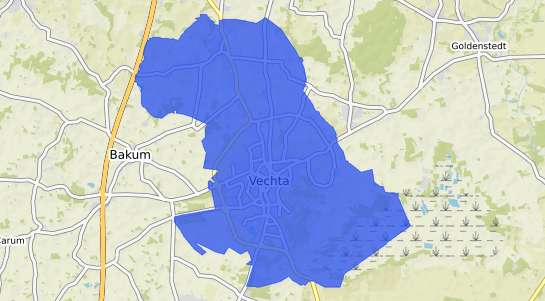 Bodenrichtwertkarte Vechta