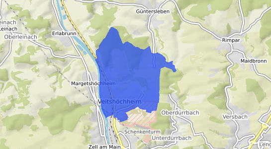 Bodenrichtwertkarte Veitshöchheim