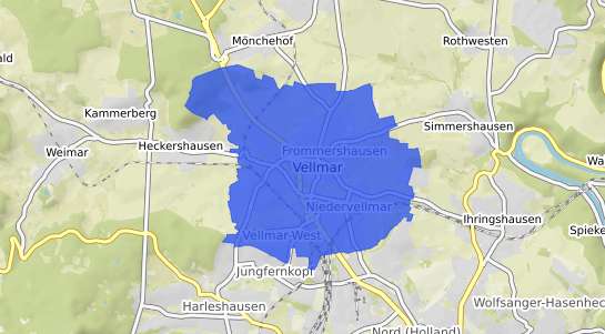 Bodenrichtwertkarte Vellmar