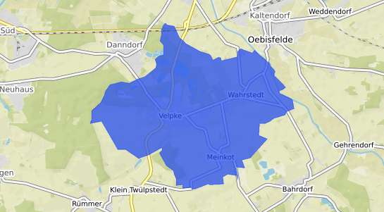 Bodenrichtwertkarte Velpke Niedersachsen