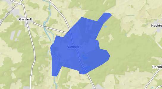 Bodenrichtwertkarte Vierh&ouml;fen b. Winsen, Luhe