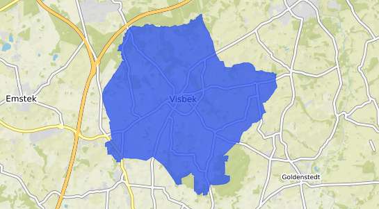 Bodenrichtwertkarte Visbek Kr. Vechta