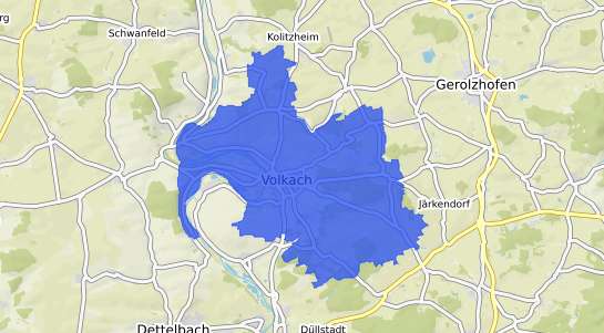 Bodenrichtwertkarte Volkach