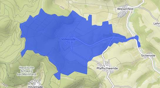Bodenrichtwertkarte Volkerode Eichsfeld