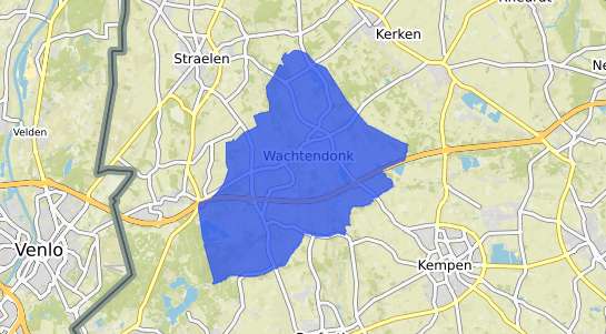 Bodenrichtwertkarte Wachtendonk