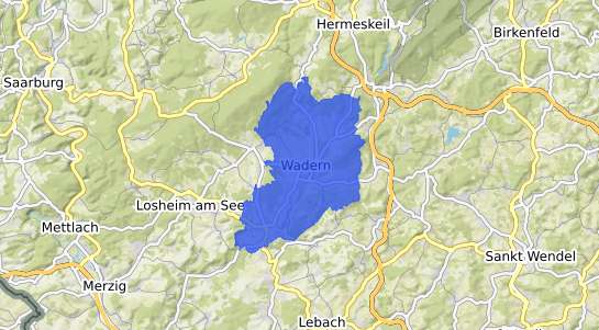 Bodenrichtwertkarte Wadern