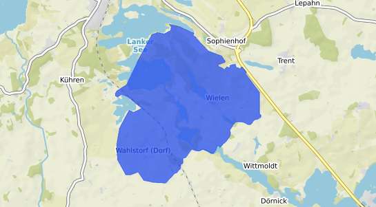 Bodenrichtwertkarte Wahlstorf b. Luebz