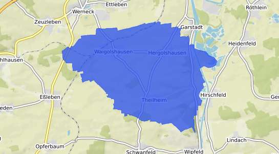 Bodenrichtwertkarte Waigolshausen