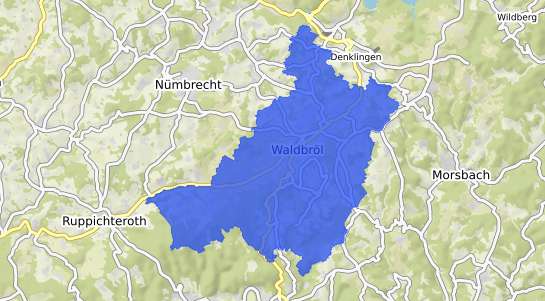 Bodenrichtwertkarte Waldbr&ouml;l