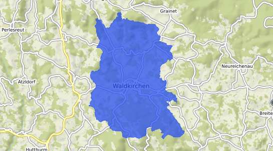 Bodenrichtwertkarte Waldkirchen Vogtland