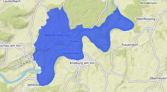 Bodenrichtwertkarte Waldkraiburg