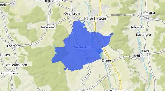Bodenrichtwertkarte Waldstetten Wuerttemberg