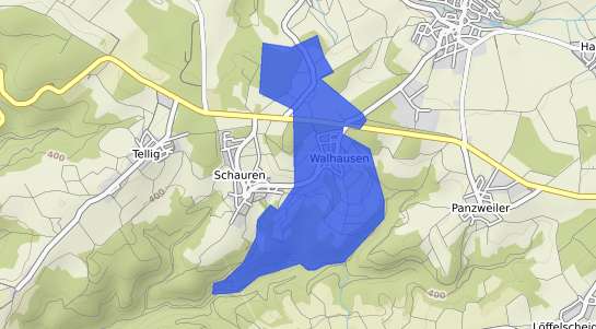 Bodenrichtwertkarte Walhausen b. Blankenrath