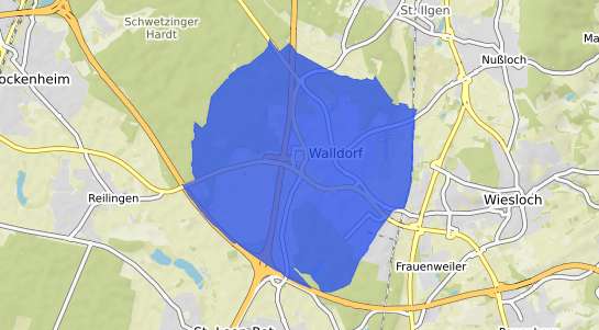 Bodenrichtwertkarte Walldorf b. Meiningen