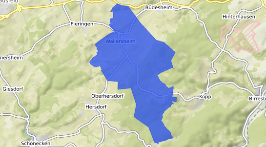 Bodenrichtwertkarte Wallersheim Eifel
