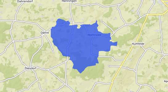 Bodenrichtwertkarte Wallstawe