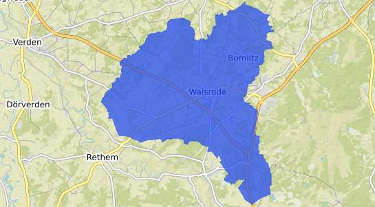 Bodenrichtwertkarte Walsrode