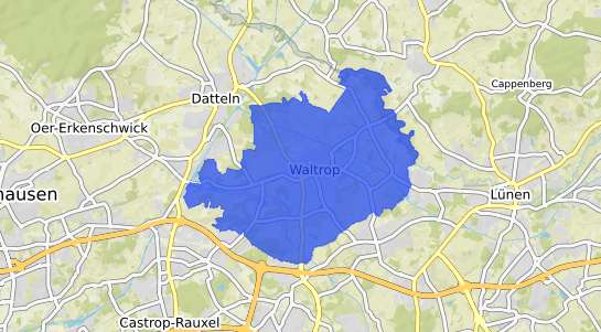 Bodenrichtwertkarte Waltrop