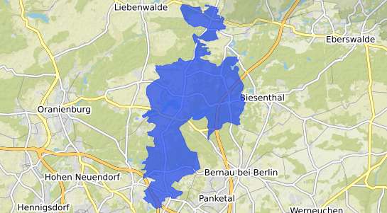 Bodenrichtwertkarte Wandlitz