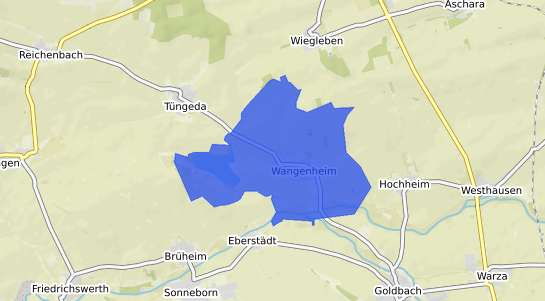 Bodenrichtwertkarte Wangenheim