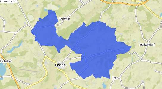 Bodenrichtwertkarte Wardow