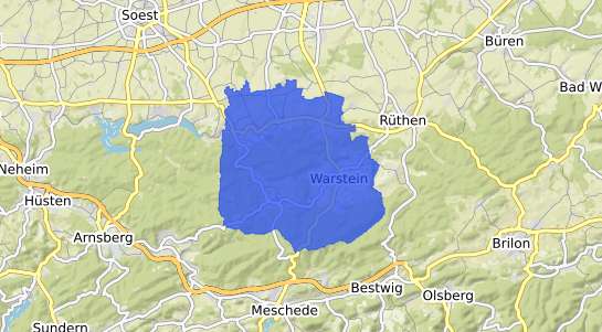 Bodenrichtwertkarte Warstein