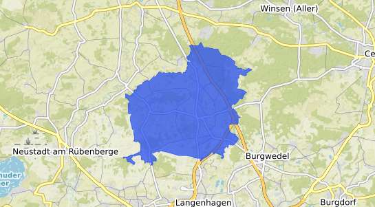 Bodenrichtwertkarte Wedemark