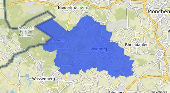 Bodenrichtwertkarte Wegberg