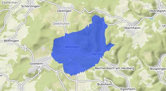 Bodenrichtwertkarte Wehingen Wuerttemberg