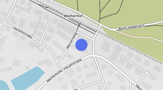 Bodenrichtwertkarte Weiherhof Wuerttemberg