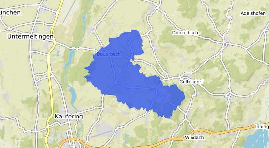 Bodenrichtwertkarte Weil Kr. Landsberg a. Lech